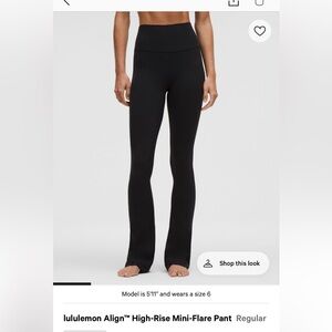 lululemon Align High-rise Mini-Flare Pant *Regular